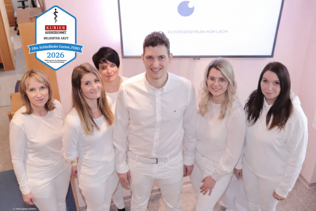 Gruppenfoto mit Guetesiegel